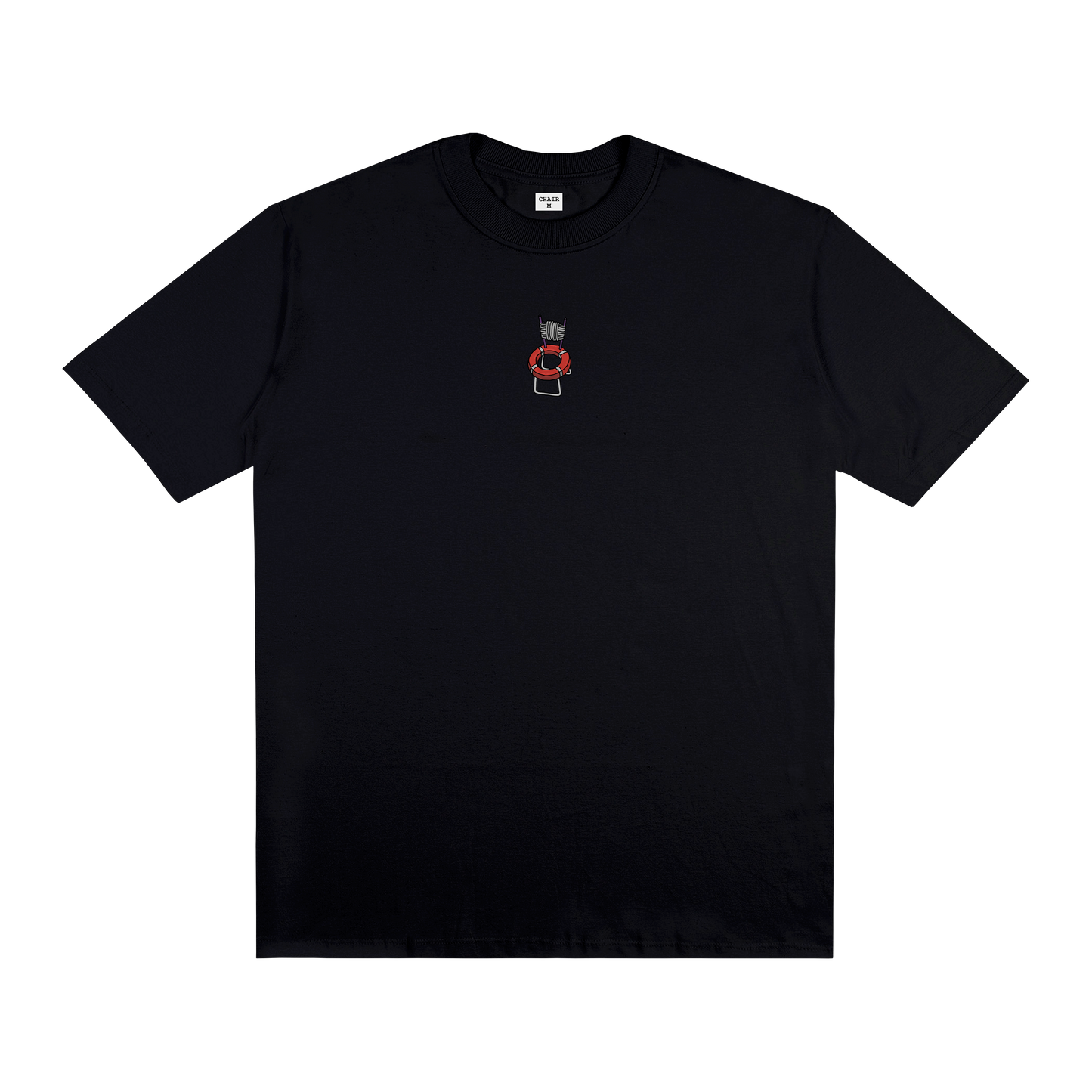 Lifebuoy chair black