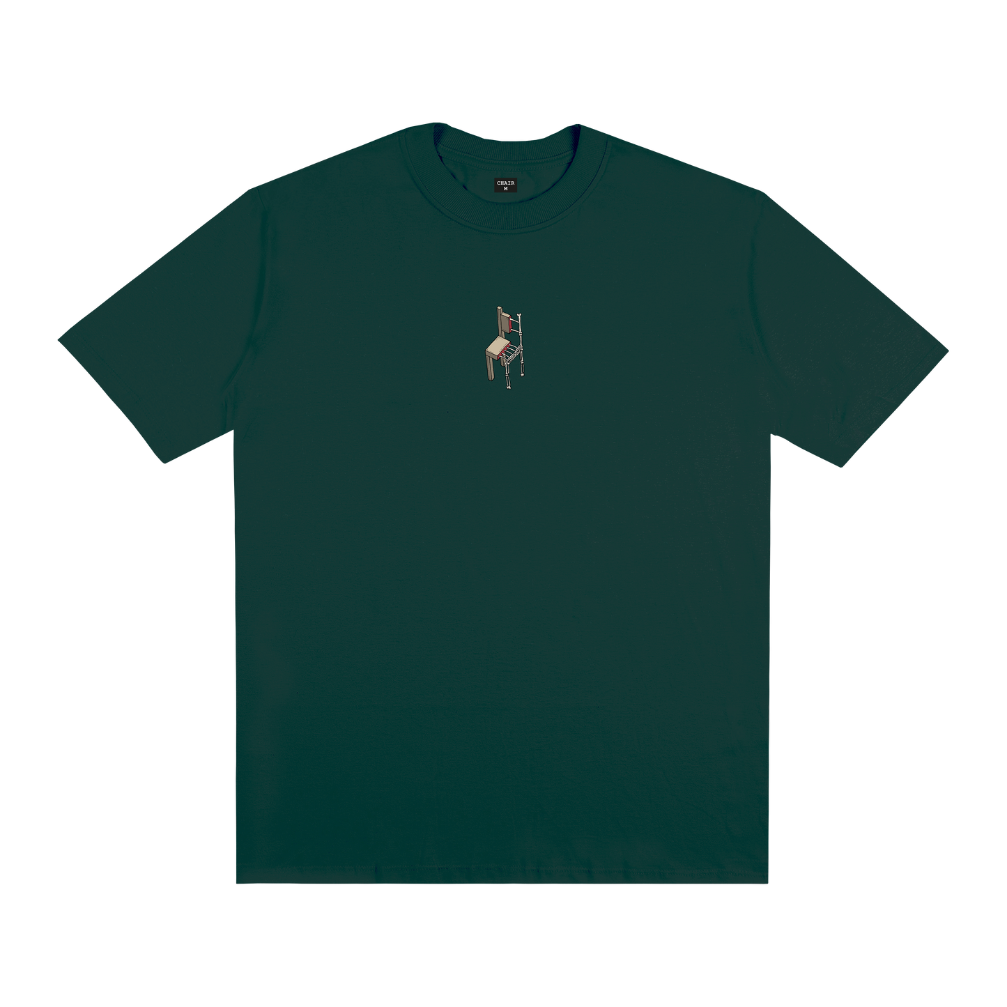 Skeleton chair green