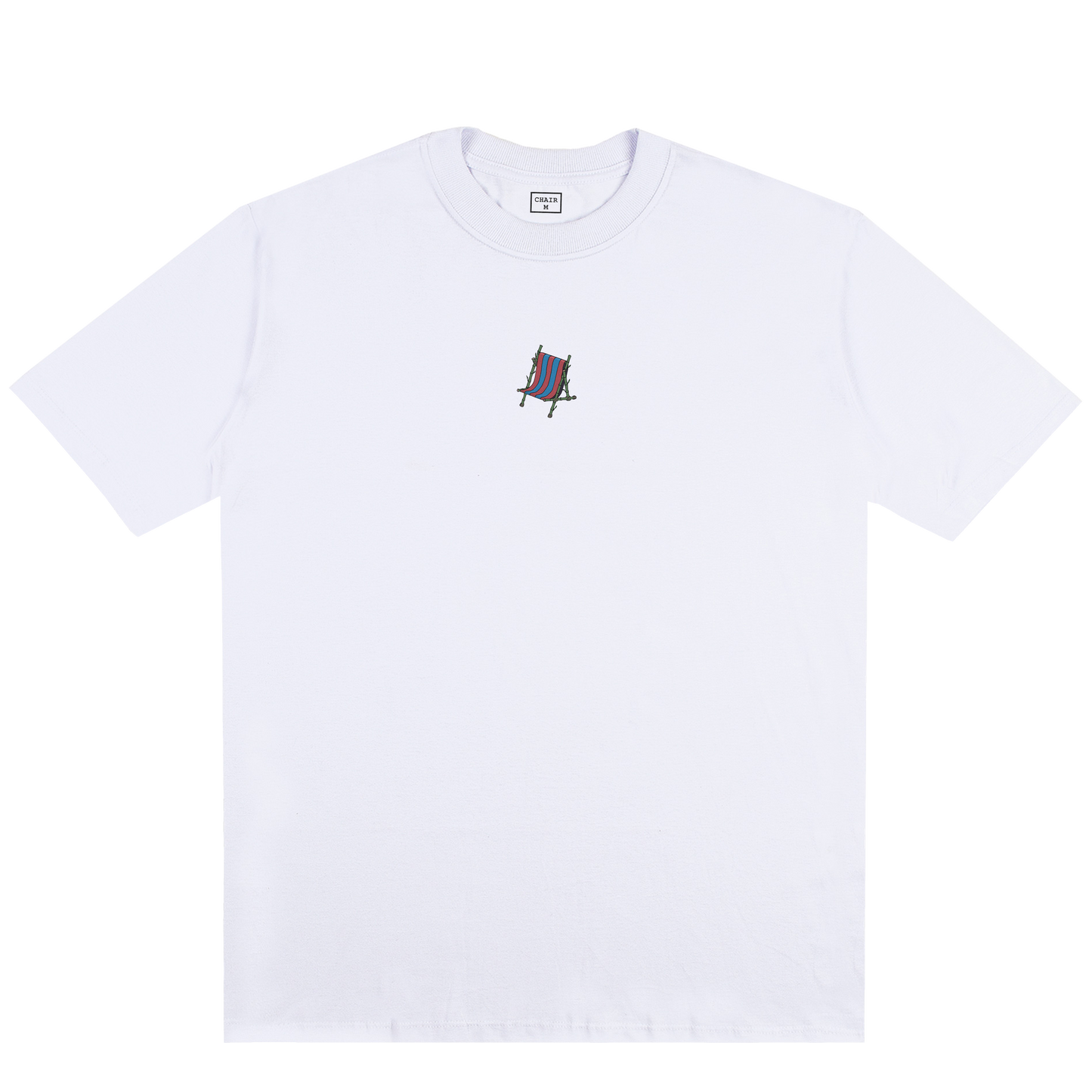 bamboo beachair t-shirt white